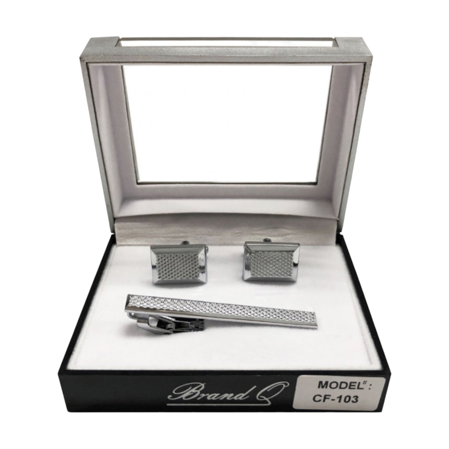BRAND Q: Cufflinks w/ Tie Bar CF103